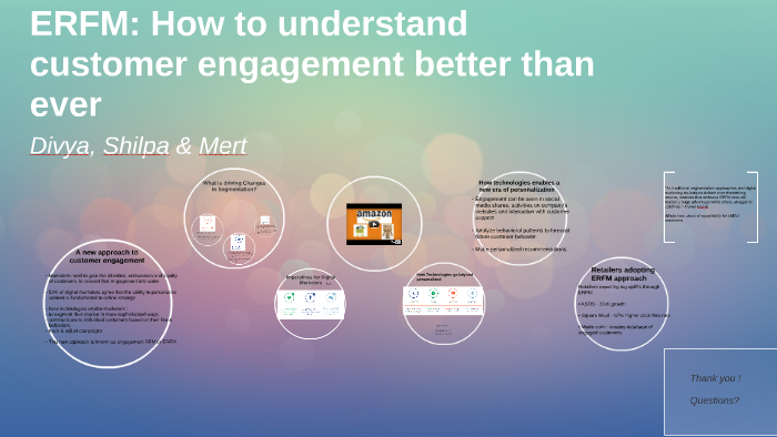 ERFM: How to understand customer engagement better than ever by Divya ...