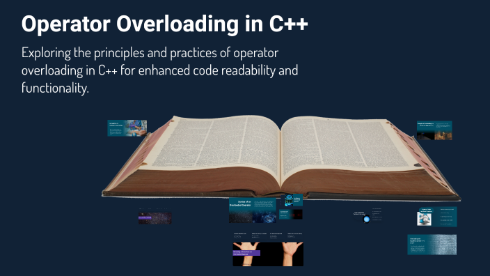 Operator Overloading in C++ by DeShawn Taylor on Prezi