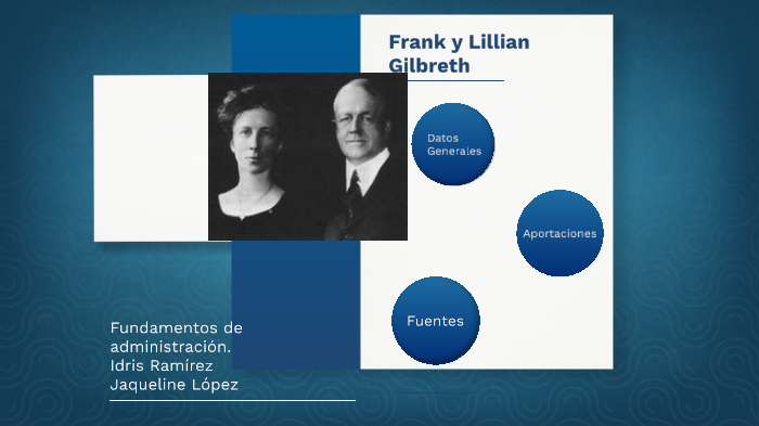Frank y Lillian Gilbreth by Ian Carbajal on Prezi