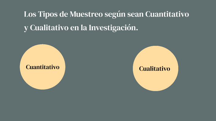 mapa conceptual de los tipos de muestreo según sean cuantitativo y ...