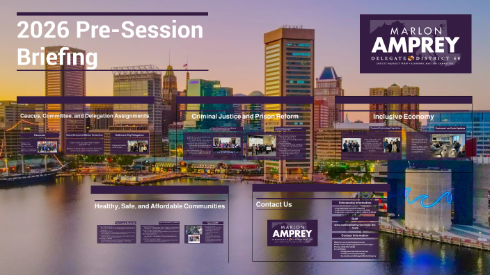 2026 Pre-Session Briefing by Marlon Amprey on Prezi