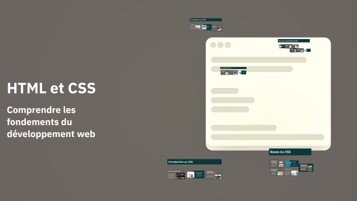 HTML et CSS by Mikail KUS on Prezi