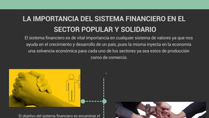 A IMPORTANCIA DEL SISTEMA FINANCIERO EN EL SECTOR POPULAR Y SOLIDARIO ...