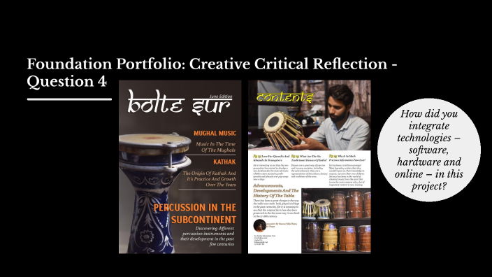 Foundation Portfolio: Creative Critical Reflection - Question 4 by ...