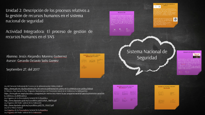 Sistema Nacional de Seguridad II by Jesus Alejandro Moreno Gutierrez on ...