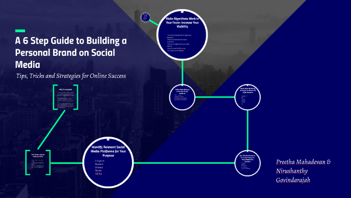 A 6 Step Guide to Building a Personal Brand on Social Media by Preetha ...
