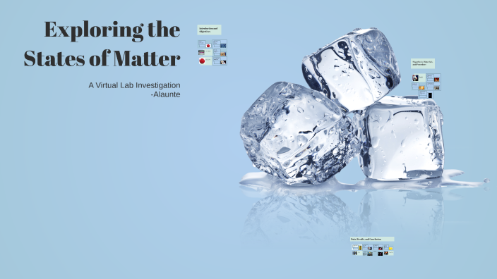 Exploring the States of Matter by Alaunte Morris on Prezi