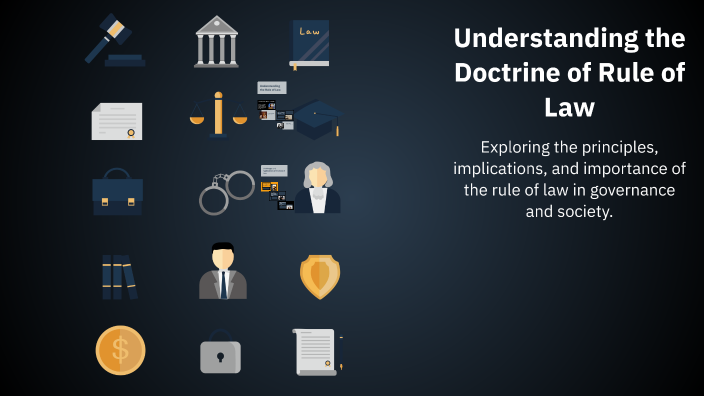 Facts Issue Ruling Doctrine Understanding the Doctrine of Rule of Law by Juktashree Das on Prezi