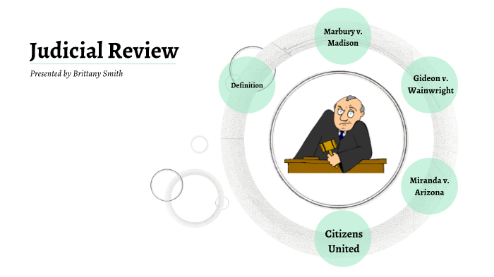 research work on judicial review