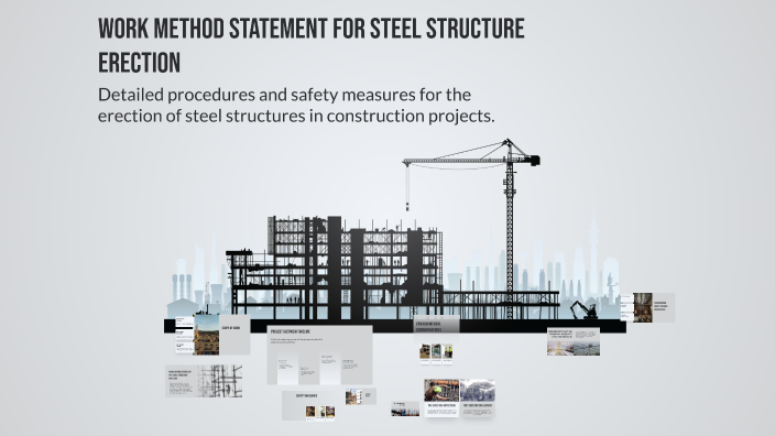 Work Method Statement for Steel Structure Erection by Vishnu Shylesh on ...