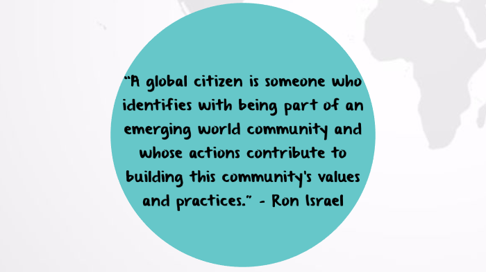 Global Citizenship & Community