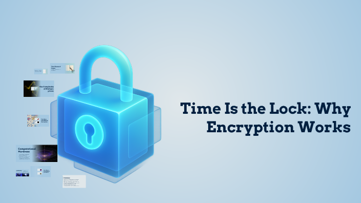 Time Is the Lock: Why Encryption Works by Devanshi Rautaraya on Prezi