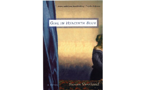 girl in hyacinth blue