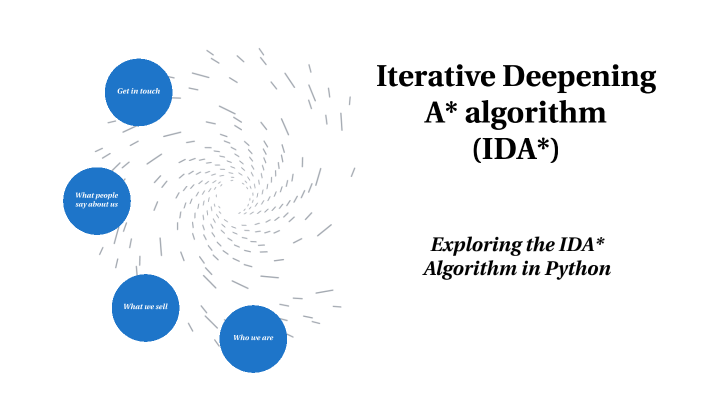 IDA* Algorithm in Python by Yousif on Prezi