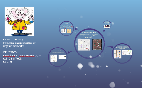 1. Structure and properties of organic molecules by Luisana Villasmil ...