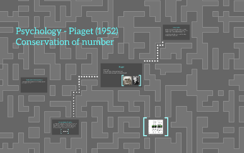 Psychology Piaget 1952 Conservation of number by Zach SeDe on