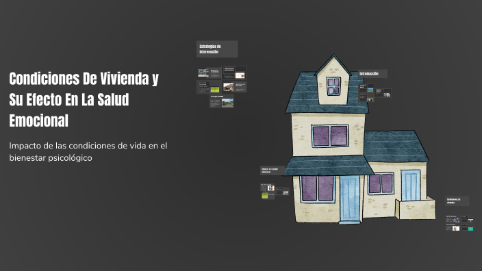 Condiciones De Vivienda y Su Efecto En La Salud Emocional by Emily ...