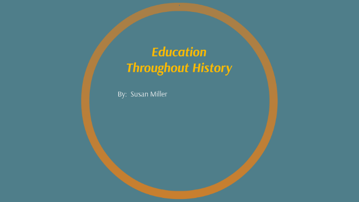 Education Throughout History by Susan Miller on Prezi