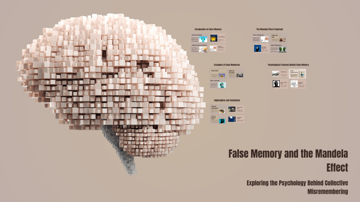 false memory and Mandela effect by Ariana G on Prezi