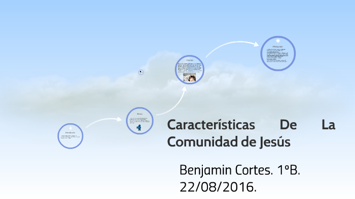 Características de la comunidad de Jesús by Benjamin Cortés Espinosa on