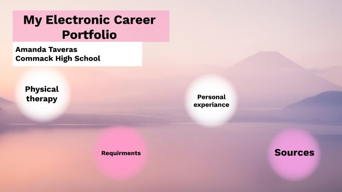 My Electronic Career Portfolio By Amanda Taveras