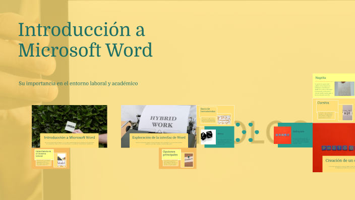 Introducción a Microsoft Word by Matias Benavidez on Prezi