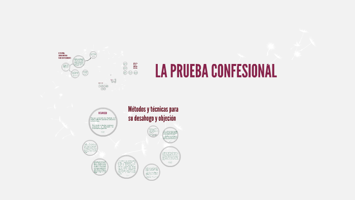 La Prueba Confesional By Fernanda Romo On Prezi 7199