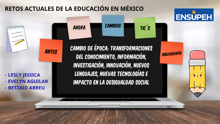 Retos Actuales De La Educación En México By LESLY JESSICA RAMOS CUENCA ...