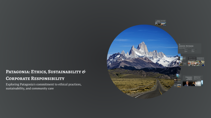 Patagonia: Ethics, Sustainability & Corporate Responsibility by Manoj ...