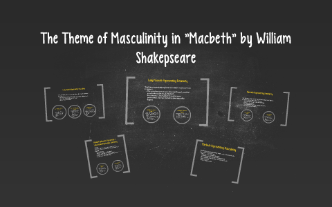 thesis statement macbeth masculinity