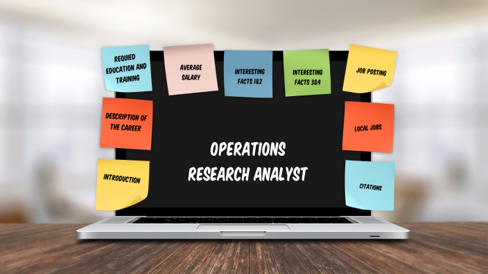 operational research salary
