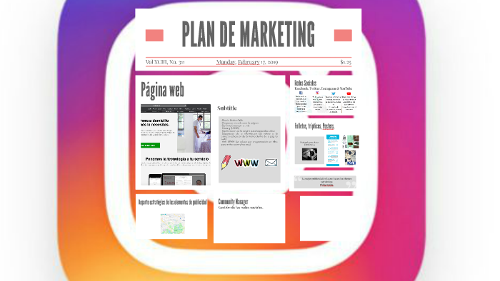 PLAN DE MARKETING by Cecilia Delahanty on Prezi