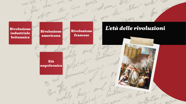 l'età delle rivoluzioni by Irene Grippaldi on Prezi