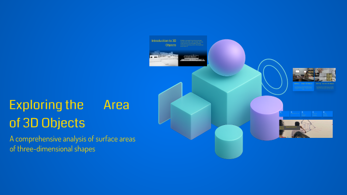 Exploring the Area of 3D Objects by Raj Bisht on Prezi