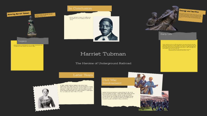 Harriet Tubman by cj 09 on Prezi