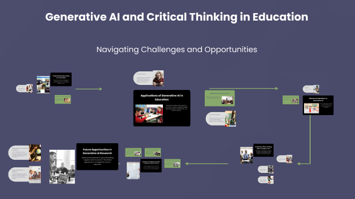 Generative AI and Critical Thinking in Education by Emmanuella on Prezi
