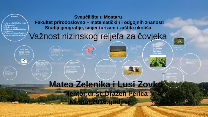 Poljoprivreda nizinske hrvatske