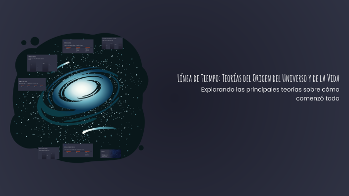 Línea de Tiempo: Teorías del Origen del Universo y de la Vida by Ramon ...