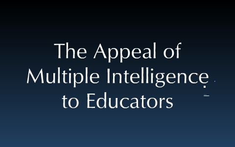 Multiple Intelligence by Cynthia Katherine Chinchilla Angel on Prezi