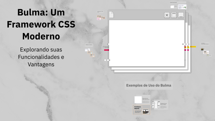 Bulma: Um Framework CSS Moderno by Maria Eduarda Alves Pontes on Prezi