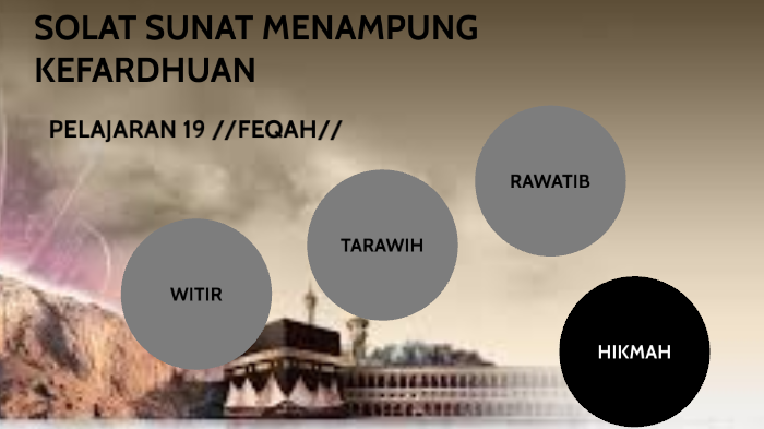 SOLAT SUNAT MENAMPUNG KEFARDHUAN By Muhammad Rafiq On Prezi