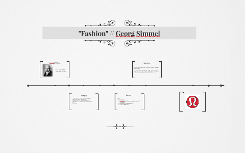 georg simmel fashion essay