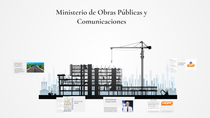 Ministerio de Obras Públicas y Comunicaciones by Edgar alejandro García ...