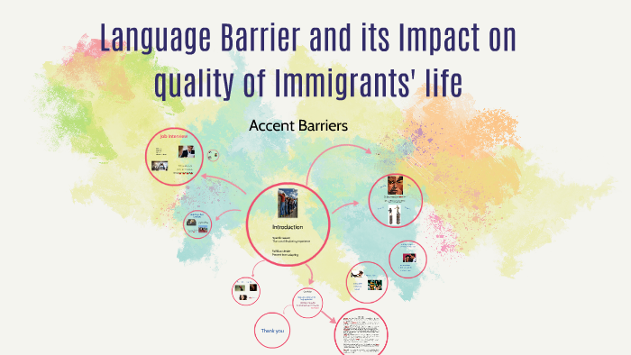 research paper about language barrier