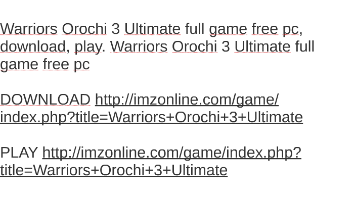download registration code warriors orochi 3 txt