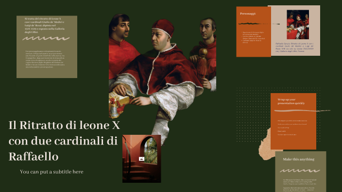 Il Ritratto di Leone X con due cardinali di Raffaello by Irene Guidi on ...