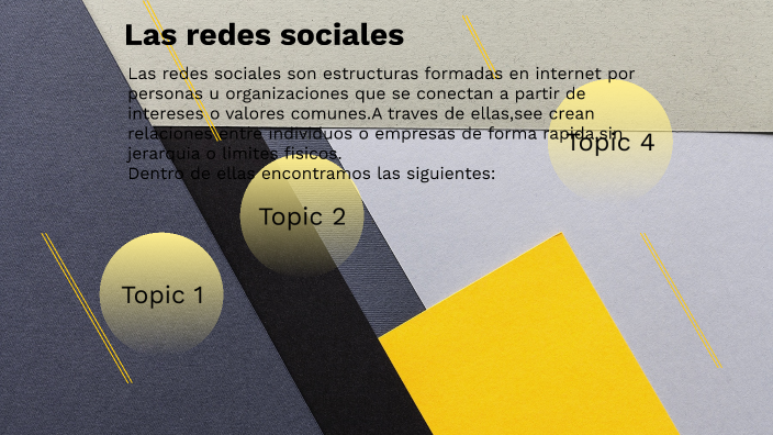 LAS REDES SOCIALES by Camila gonzales on Prezi