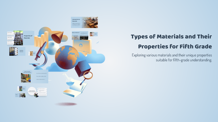 Types of Materials and Their Properties for Fifth Grade by May Zahra on ...
