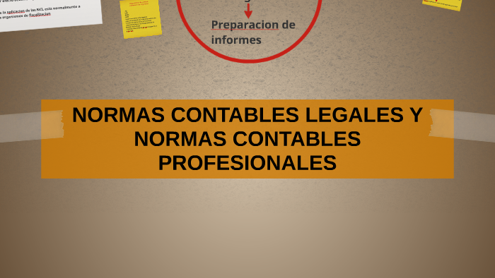 NORMAS CONTABLES LEGALES Y NORMAS CONTABLES PROFESIONALES By Marianela ...