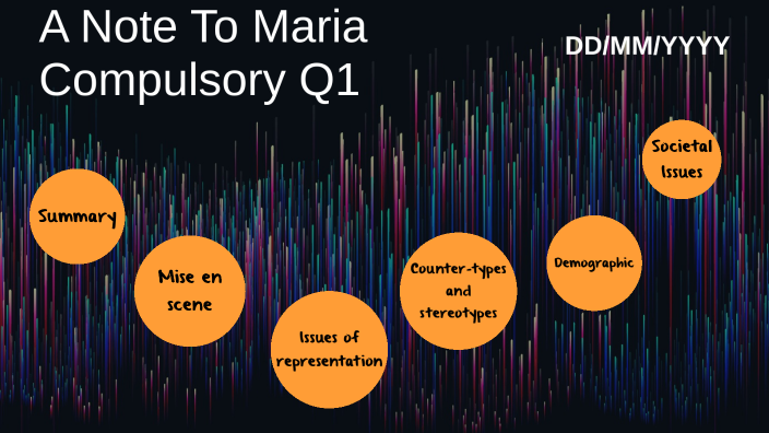 A Note To Maria Compulsory Q1 by Evie Oakley on Prezi